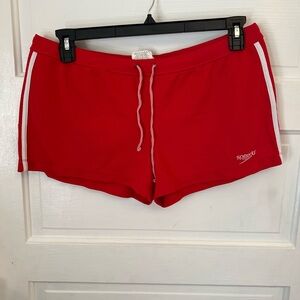Speedo Red Athletic Shorts